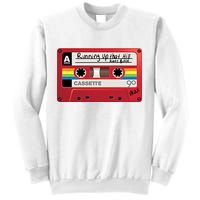 Running Up That Hill Cassette Kate Bush Vintage Retro LGBT Sweatshirt