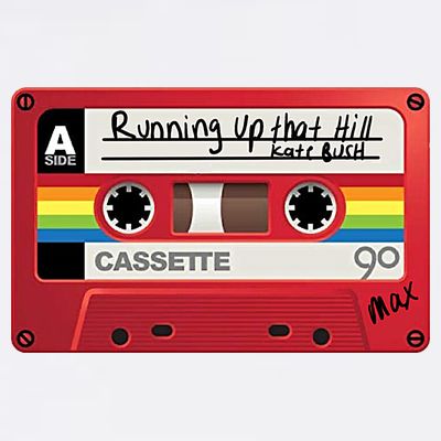 Running Up That Hill Cassette Kate Bush Vintage Retro LGBT T-Shirt