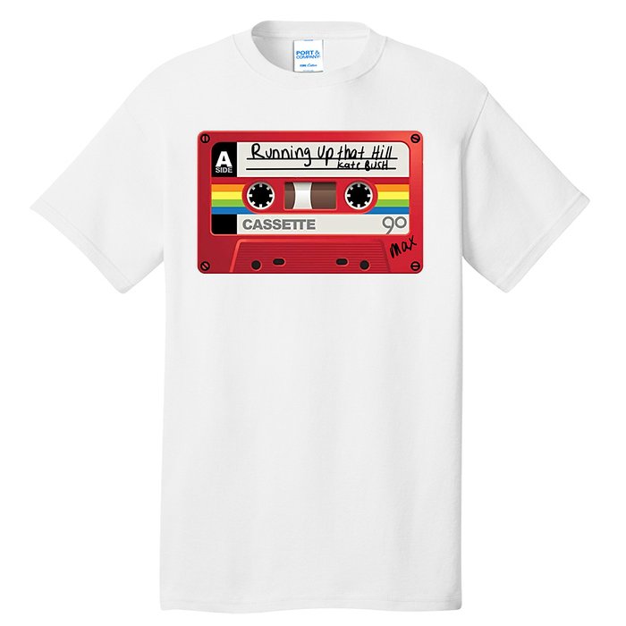 Running Up That Hill Cassette Kate Bush Vintage Retro LGBT Tall T-Shirt