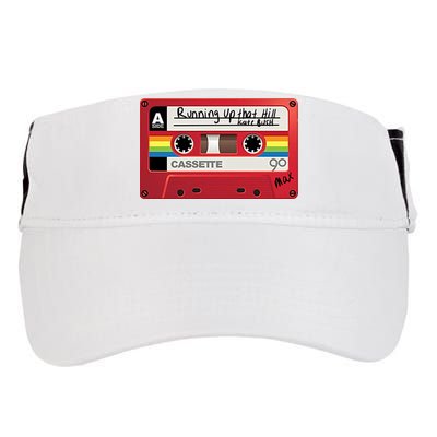 Running Up That Hill Cassette Kate Bush Vintage Retro LGBT Adult Drive Performance Visor