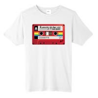 Running Up That Hill Cassette Kate Bush Vintage Retro LGBT Tall Fusion ChromaSoft Performance T-Shirt