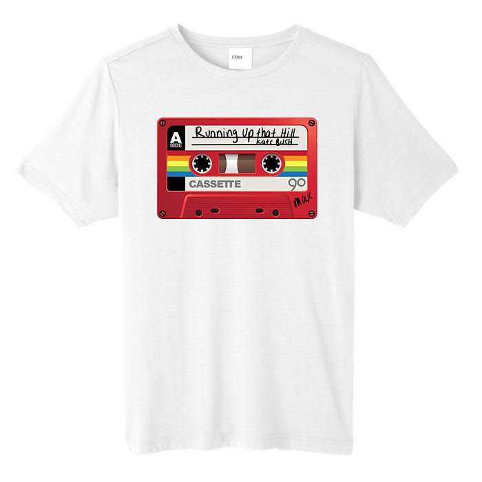 Running Up That Hill Cassette Kate Bush Vintage Retro LGBT Tall Fusion ChromaSoft Performance T-Shirt