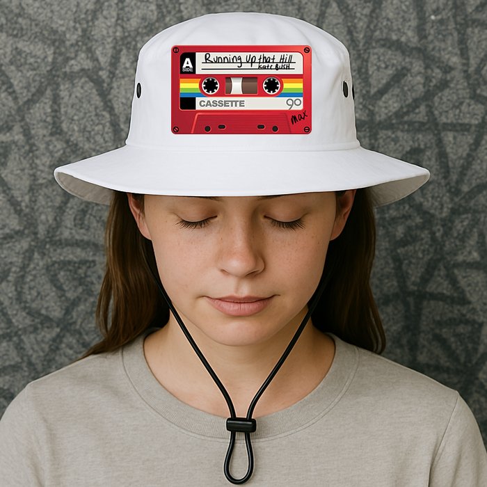 Running Up That Hill Cassette Kate Bush Vintage Retro LGBT Bucket Hat