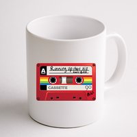 Running Up That Hill Cassette Kate Bush Vintage Retro LGBT Mug