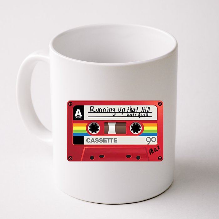 Running Up That Hill Cassette Kate Bush Vintage Retro LGBT Mug