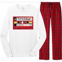 Running Up That Hill Cassette Kate Bush Vintage Retro LGBT Long Sleeve Pajama Set