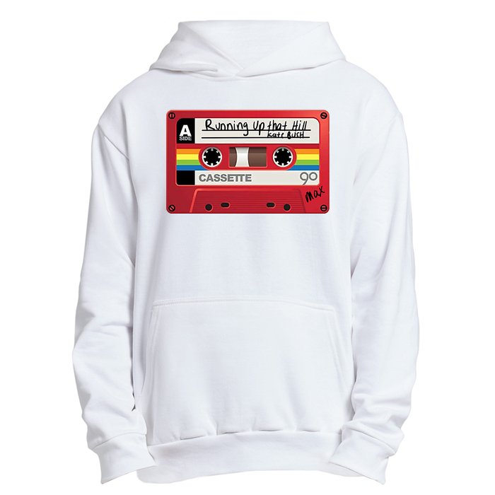 Running Up That Hill Cassette Kate Bush Vintage Retro LGBT Urban Pullover Hoodie