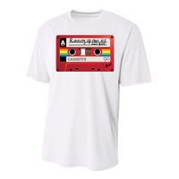 Running Up That Hill Cassette Kate Bush Vintage Retro LGBT Performance Sprint T-Shirt