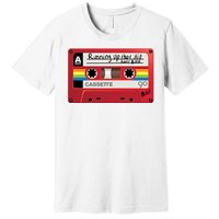 Running Up That Hill Cassette Kate Bush Vintage Retro LGBT Premium T-Shirt