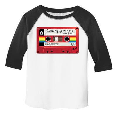 Running Up That Hill Cassette Kate Bush Vintage Retro LGBT Toddler Fine Jersey T-Shirt