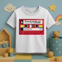Running Up That Hill Cassette Kate Bush Vintage Retro LGBT Toddler T-Shirt