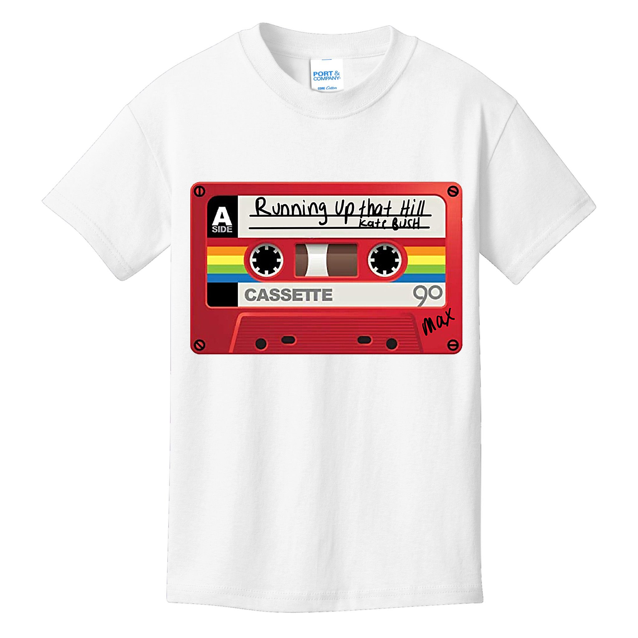 Running Up That Hill Cassette Kate Bush Vintage Retro LGBT Kids T-Shirt