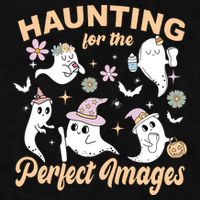 Retro Ultrasound Tech Halloween Echo Tech Vascular Tech Ladies PosiCharge Tri-Blend Wicking Tank