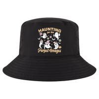 Retro Ultrasound Tech Halloween Echo Tech Vascular Tech Cool Comfort Performance Bucket Hat