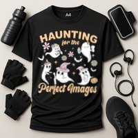 Retro Ultrasound Tech Halloween Echo Tech Vascular Tech Cooling Performance Crew T-Shirt