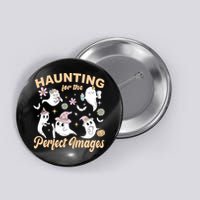 Retro Ultrasound Tech Halloween Echo Tech Vascular Tech Button