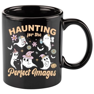 Retro Ultrasound Tech Halloween Echo Tech Vascular Tech 11oz C Handle Ceramic Mug