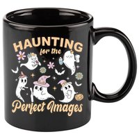 Retro Ultrasound Tech Halloween Echo Tech Vascular Tech 11oz C Handle Ceramic Mug
