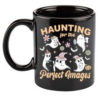 Retro Ultrasound Tech Halloween Echo Tech Vascular Tech 11oz C Handle Ceramic Mug