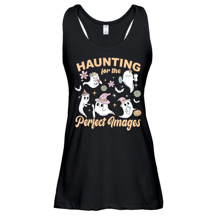 Retro Ultrasound Tech Halloween Echo Tech Vascular Tech Ladies Essential Flowy Tank