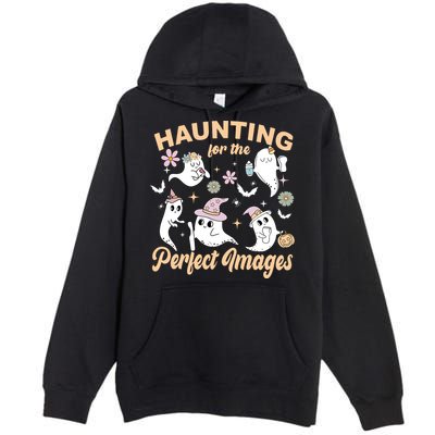 Retro Ultrasound Tech Halloween Echo Tech Vascular Tech Premium Pullover Hoodie