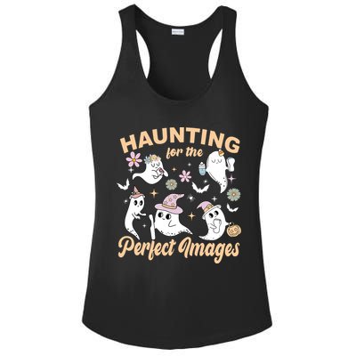 Retro Ultrasound Tech Halloween Echo Tech Vascular Tech Ladies PosiCharge Competitor Racerback Tank