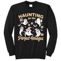 Retro Ultrasound Tech Halloween Echo Tech Vascular Tech Tall Sweatshirt