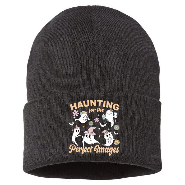 Retro Ultrasound Tech Halloween Echo Tech Vascular Tech Sustainable Knit Beanie