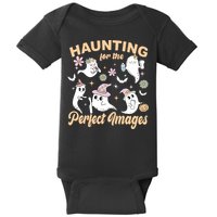 Retro Ultrasound Tech Halloween Echo Tech Vascular Tech Baby Bodysuit