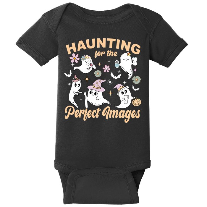 Retro Ultrasound Tech Halloween Echo Tech Vascular Tech Baby Bodysuit