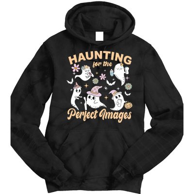 Retro Ultrasound Tech Halloween Echo Tech Vascular Tech Tie Dye Hoodie
