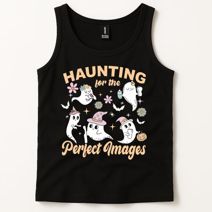 Retro Ultrasound Tech Halloween Echo Tech Vascular Tech Tank Top