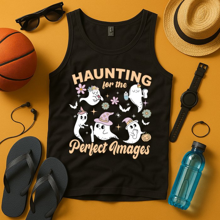 Retro Ultrasound Tech Halloween Echo Tech Vascular Tech Tank Top