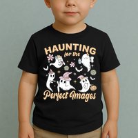 Retro Ultrasound Tech Halloween Echo Tech Vascular Tech Toddler T-Shirt