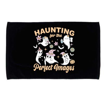 Retro Ultrasound Tech Halloween Echo Tech Vascular Tech Microfiber Hand Towel