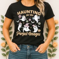 Retro Ultrasound Tech Halloween Echo Tech Vascular Tech Womens T-Shirt