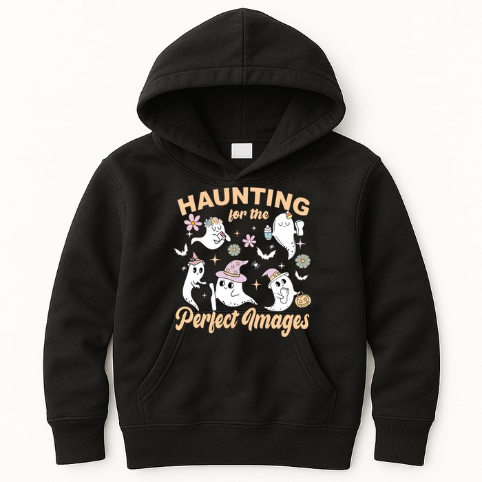Retro Ultrasound Tech Halloween Echo Tech Vascular Tech Kids Hoodie