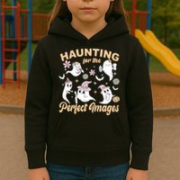 Retro Ultrasound Tech Halloween Echo Tech Vascular Tech Kids Hoodie