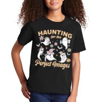 Retro Ultrasound Tech Halloween Echo Tech Vascular Tech Kids T-Shirt