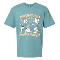 Retro Ultrasound Tech Halloween Echo Tech Vascular Tech Sueded Cloud Jersey T-Shirt