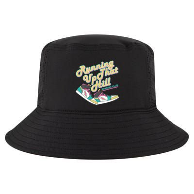 Running Up That Hill Retro Running Marathon Track Cross Cool Comfort Performance Bucket Hat