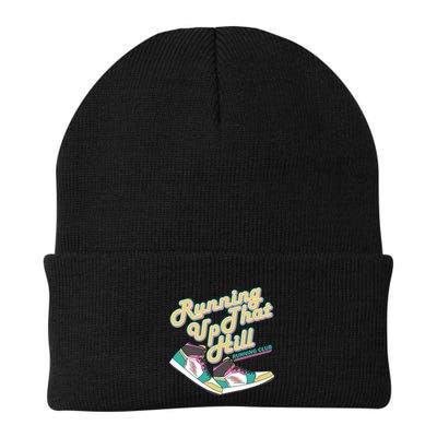Running Up That Hill Retro Running Marathon Track Cross Beanie