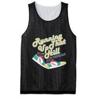 Running Up That Hill Retro Running Marathon Track Cross Mesh Reversible Basketball Jersey Tank