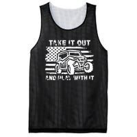 Retro Utv Take It Out Play With It Offroad Sxs Mud Riding Mesh Reversible Basketball Jersey Tank