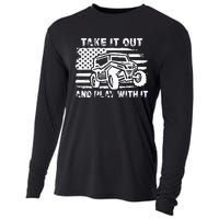 Retro Utv Take It Out Play With It Offroad Sxs Mud Riding Cooling Performance Long Sleeve Crew