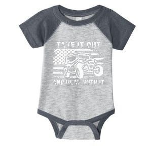 Retro Utv Take It Out Play With It Offroad Sxs Mud Riding Infant Baby Jersey Bodysuit