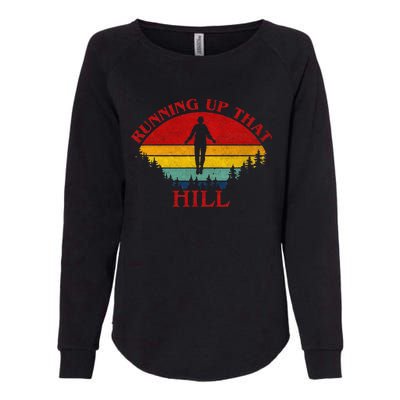 R.U.N.N.I.N.G U.P T.H.A.T H.I.L.L 80s Maxs Womens California Wash Sweatshirt