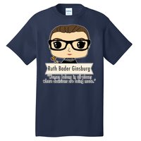 Ruth Bader Ginsburg Cute Cartoon Quote Tall T-Shirt