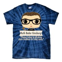 Ruth Bader Ginsburg Cute Cartoon Quote Tie-Dye T-Shirt