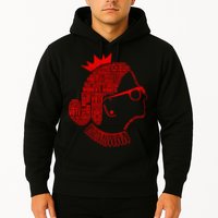 Ruth Bader Ginsburg Face Quotes Red Hoodie